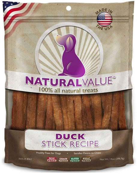 42 oz (3 x 14 oz) Loving Pets Natural Value Duck Sticks