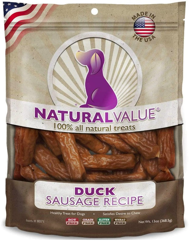 Loving Pets Natural Value Duck Sausages - PetMountain.com