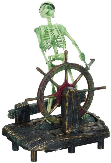 Penn Plax Action Aerating Skeleton at Wheel