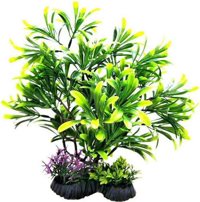 Penn Plax Bonsai Plant Green Aquarium Decoration - PetMountain.com