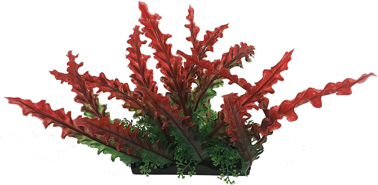 Penn Plax Red Bunch Plant Large - PetMountain.com