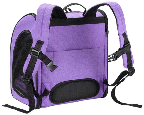 Petique Backpacker Pet Carrier Orchid - PetMountain.com