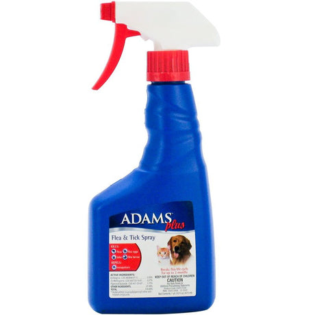 16 oz Adams Plus Flea and Tick Spray