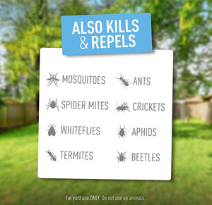 Adams Plus Flea and Tick Yard Spray, Kills and Repels Fleas, Ticks and Mosquitos - PetMountain.com