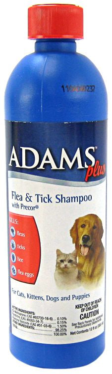Adams Plus Flea and Tick Shampoo with Precor - PetMountain.com