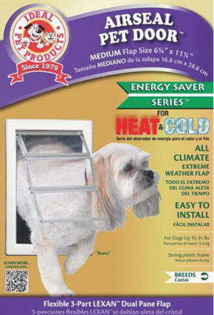 Ideal Pet Products Air Seal Plastic Pet Door with Telescoping Frame - PetMountain.com