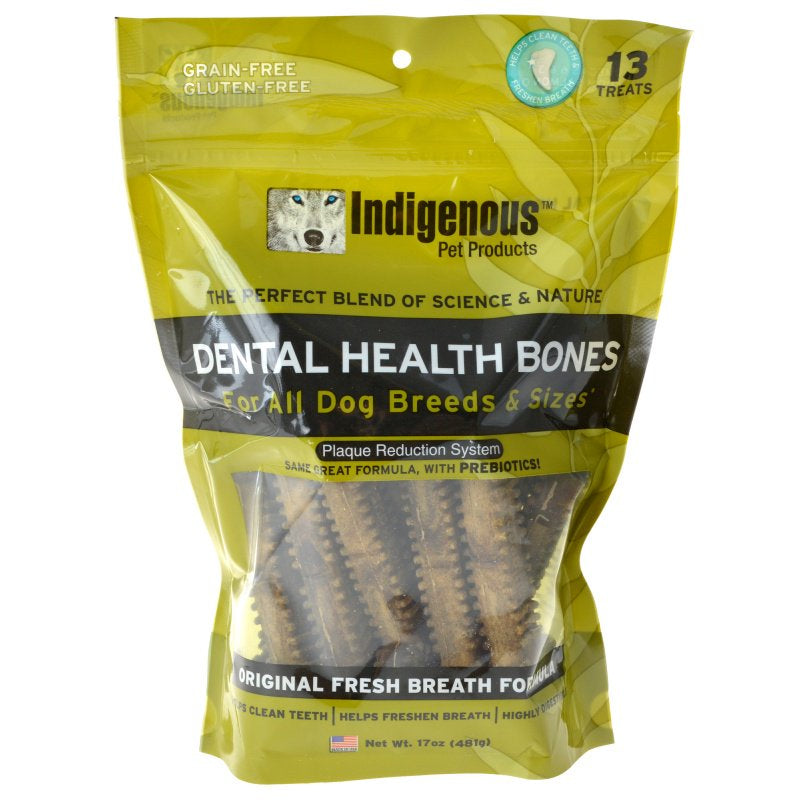 13 count Indigenous Dental Health Bones Fresh Breath Formula