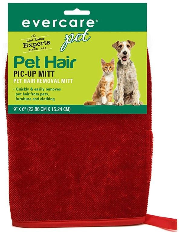 6 count Evercare Pet Hair Pic-Up Mitt