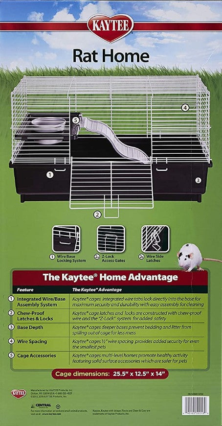 Kaytee Rat Home Cage for Rats and Small Pets - PetMountain.com