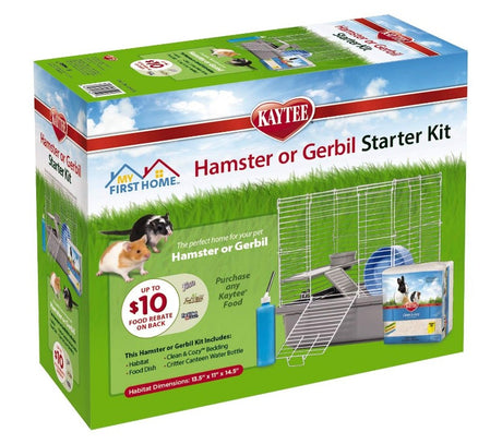 Kaytee My First Home Hamster and Gerbil Starter Kit - PetMountain.com