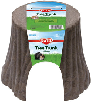 Large - 1 count Kaytee Tree Trunk Hideout for Hamsters, Gerbils, Mice and Small Animals