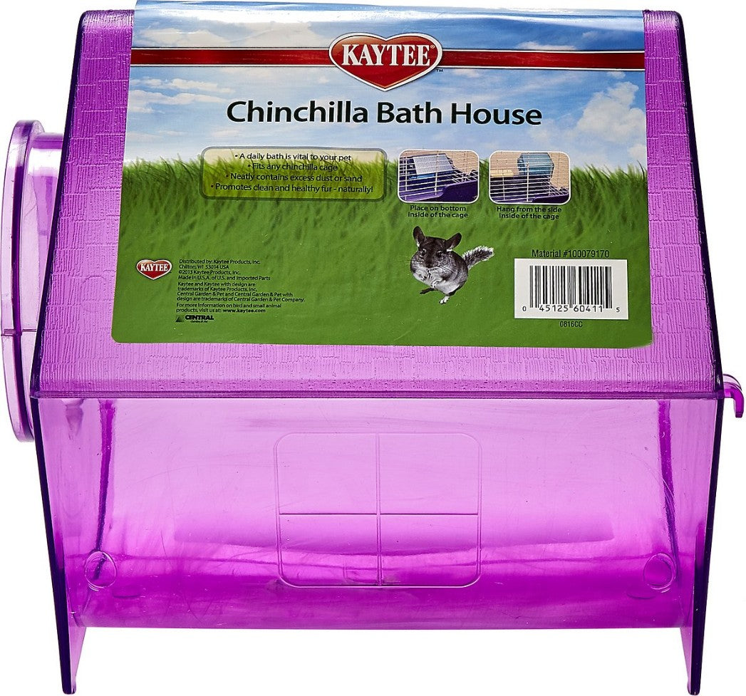 1 count Kaytee Chinchilla Bath House