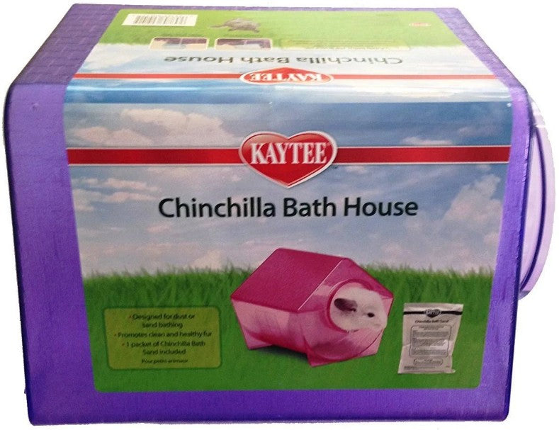 1 count Kaytee Chinchilla Bath House