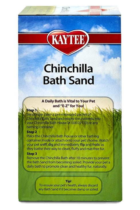 30 count (6 x 5 ct) Kaytee Chinchilla Bath Sand