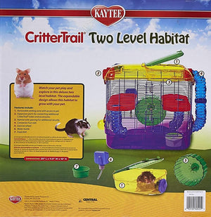 Kaytee CritterTrail Two Level Habitat - PetMountain.com