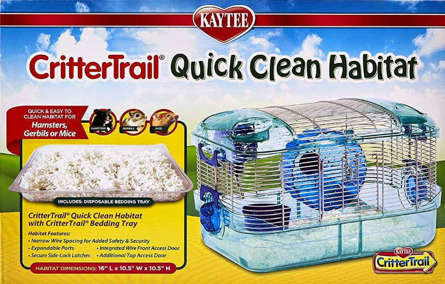 Kaytee CritterTrail Quick Clean Habitat - PetMountain.com
