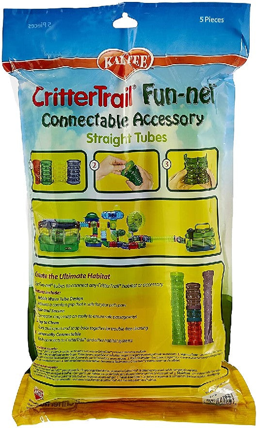 1 count Kaytee CritterTrail Tubes Value Pack