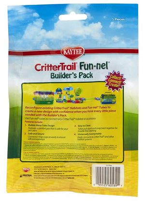 30 count (6 x 5 ct) Kaytee Crittertrail Fun-nel Builders Pack