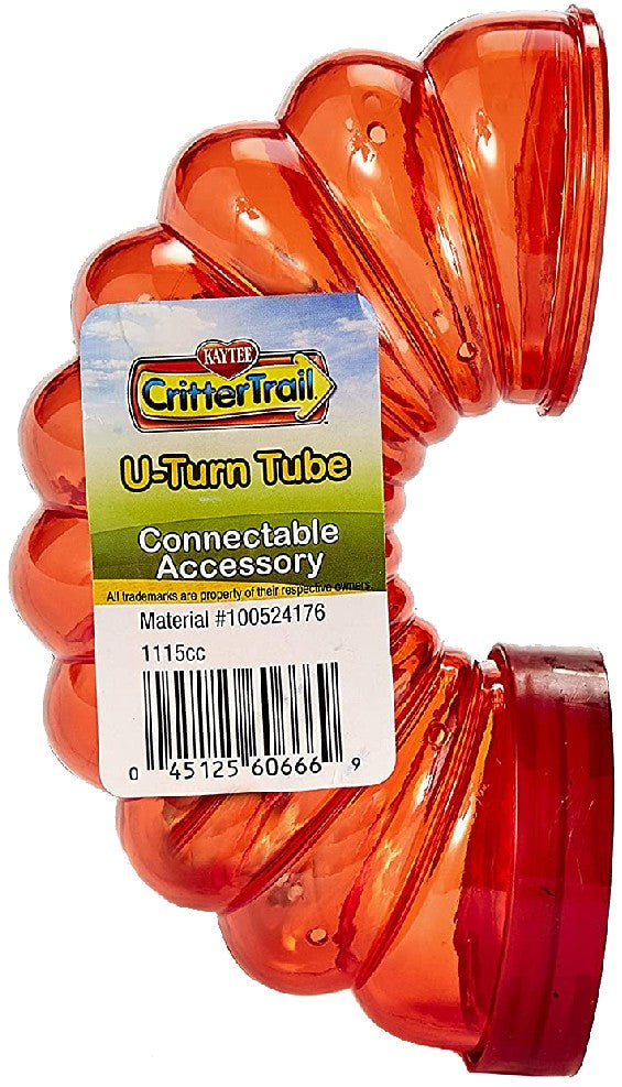 1 count Kaytee Crittertrail Fun-Nel Tube U-Turn