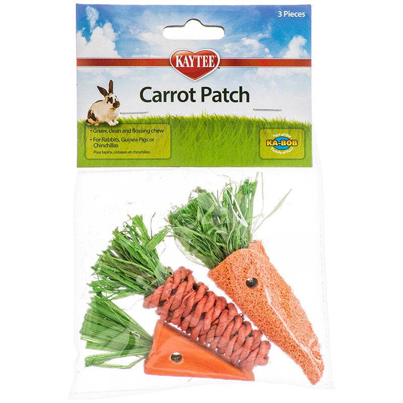 Kaytee Carrot Patch Chew Toys - PetMountain.com