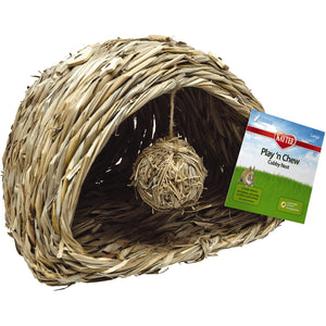 Large - 3 count Kaytee Play 'n Chew Cubby Nest