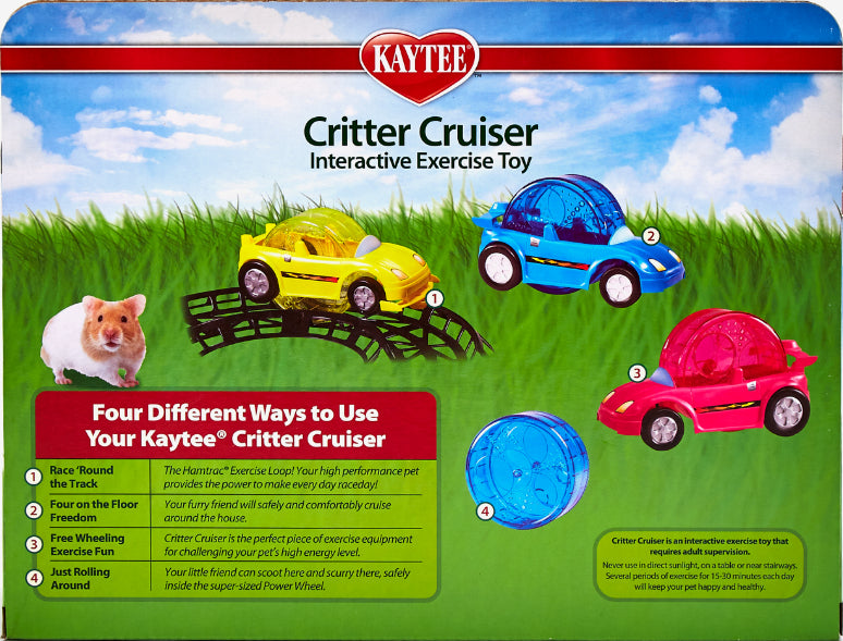 3 count Kaytee Critter Cruiser For Hamsters and Gerbils
