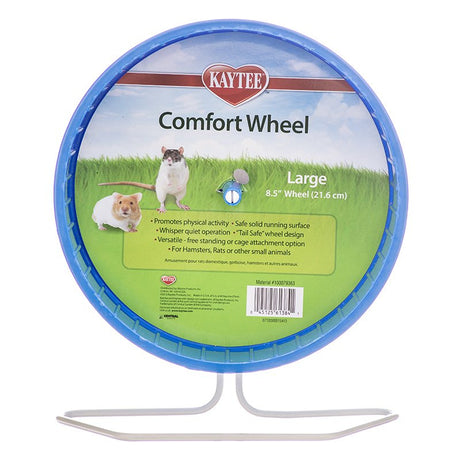 Large - 1 count Kaytee Comfort Wheel Assorted Colors