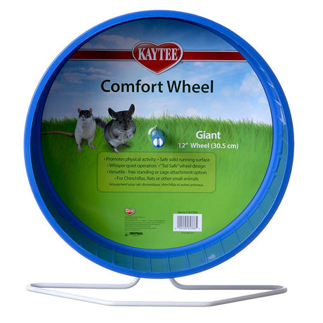 Giant - 1 count Kaytee Comfort Wheel Assorted Colors