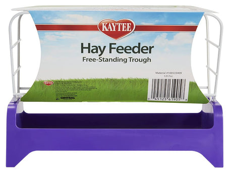 4 count Kaytee Hay Feeder Free-Standing Trough