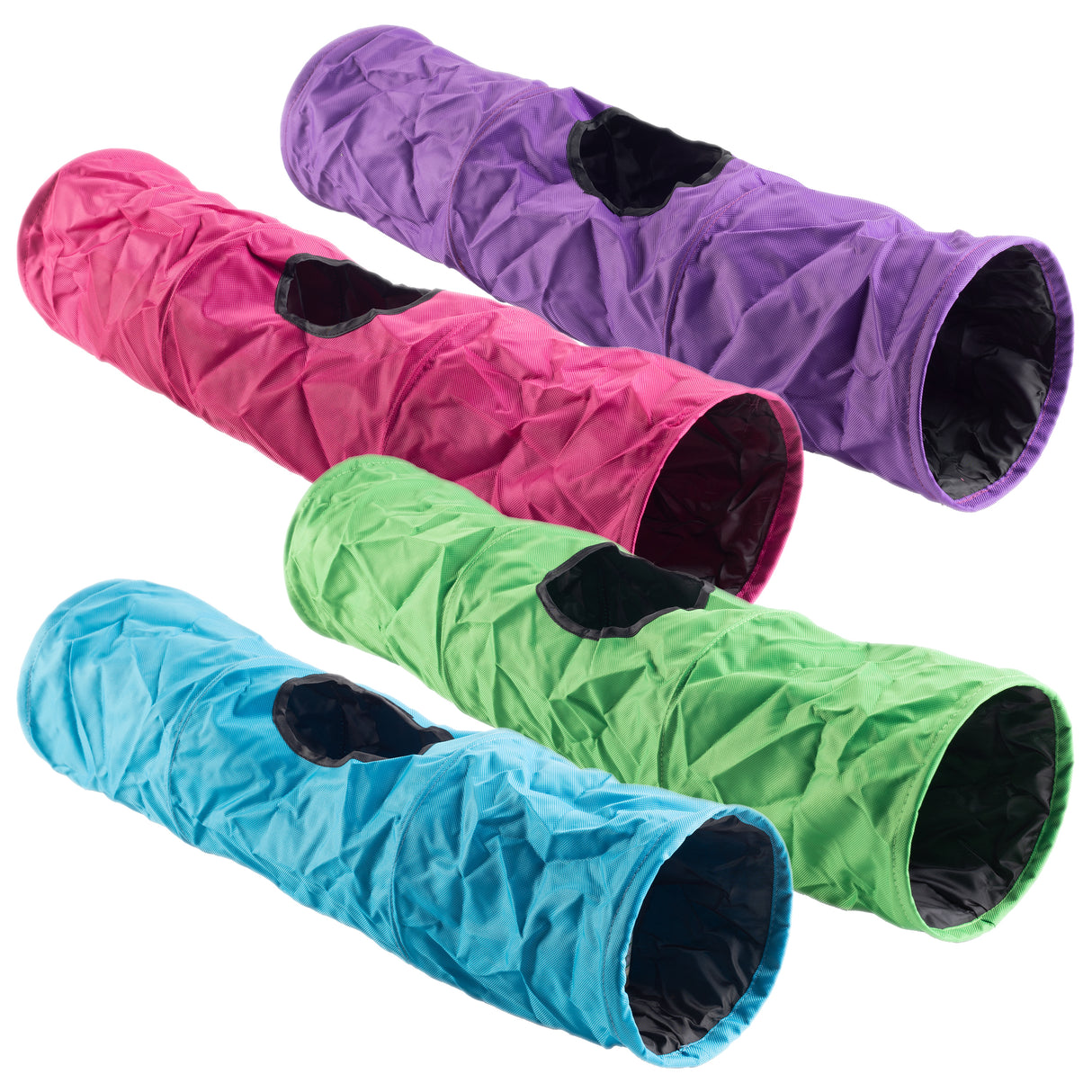 1 count Kaytee Crinkle Tunnel Oversized Crinkling Tube for Small Pets