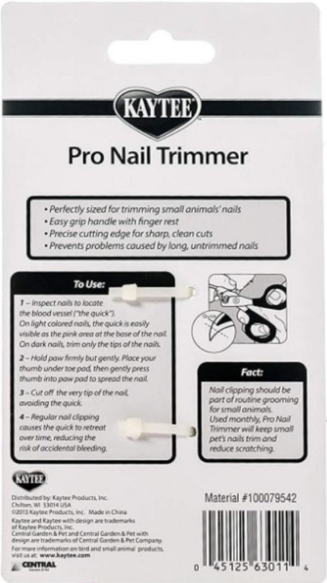 Kaytee Pro Nail Trimmer for Small Animals - PetMountain.com