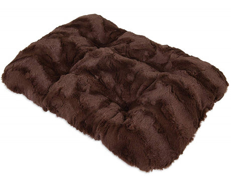 Small - 1 count Precision Pet SnooZZy Cozy Comforter Kennel Mat Brown