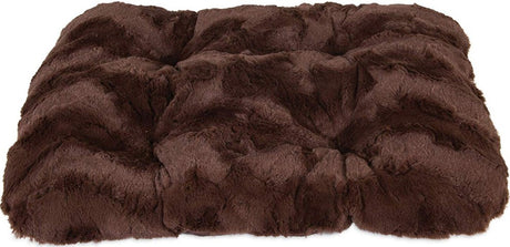 Small - 1 count Precision Pet SnooZZy Cozy Comforter Kennel Mat Brown