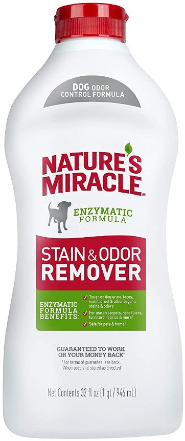 32 oz Natures Miracle Enzymatic Formula Stain and Odor Remover