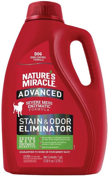 2 gallon (2 x 1 gal) Natures Miracle Advanced Stain and Odor Remover