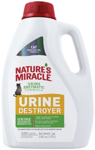 1 gallon Natures Miracle Just For Cats Urine Destroyer