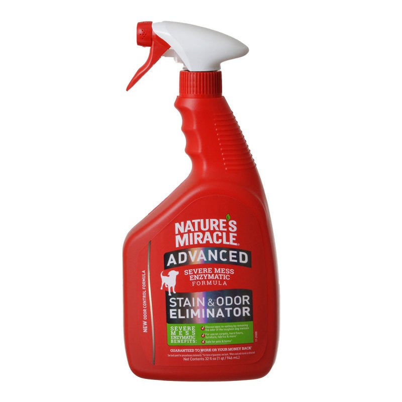 96 oz (3 x 32 oz) Natures Miracle Advanced Stain and Odor Remover