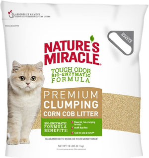 Natures Miracle Premium Clumping Corn Cob Litter for Cats - PetMountain.com