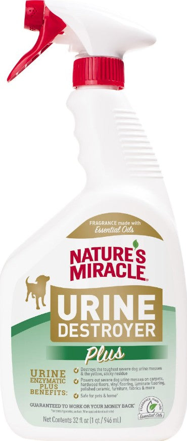 96 oz (3 x 32 oz) Natures Miracle Urine Destroyer Plus for Dogs