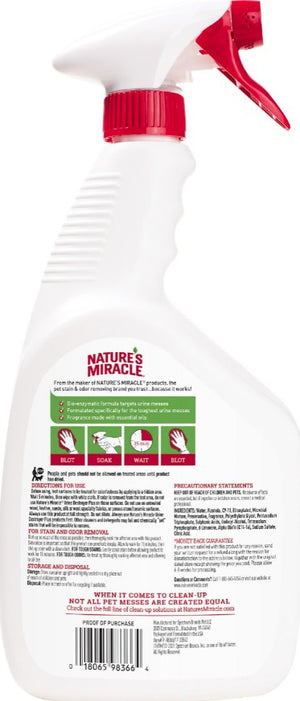 96 oz (3 x 32 oz) Natures Miracle Urine Destroyer Plus for Dogs
