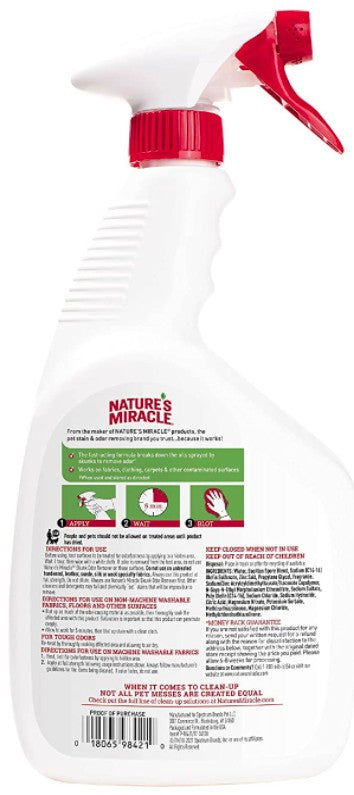 96 oz (3 x 32 oz) Natures Miracle Skunk Odor Remover Lavender Scent