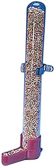 Large - 6 count Penn Plax Glass Tube Seed or Waterer