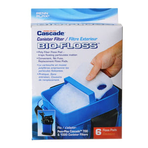 Cascade 700 and 1000 Canister Filter Bio-Floss Replacement Pads - PetMountain.com