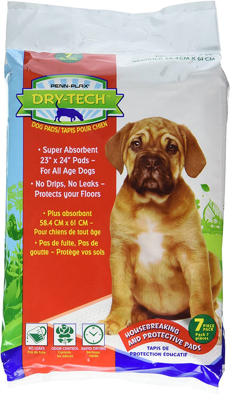7 count Penn Plax Dry-Tech Dog and Puppy Training Pads