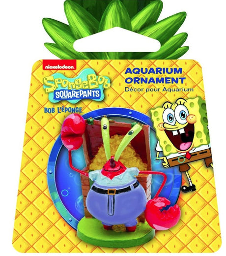 1 count Penn Plax SpongeBob Mr Krabs Ornament