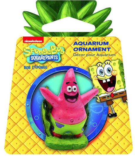 1 count Penn Plax SpongeBob Patrick Aquarium Ornament