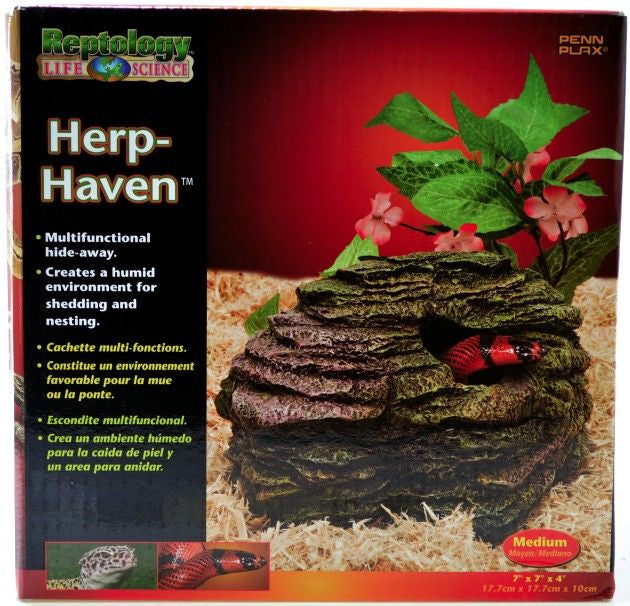 Reptology Herp Haven Reptile Hide Away - PetMountain.com