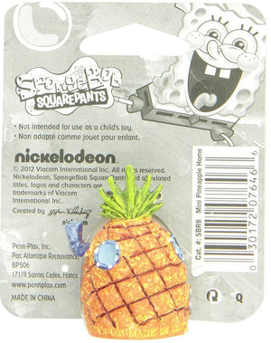 Penn Plax SpongeBob Square Pants Mini Pineapple Ornament - PetMountain.com