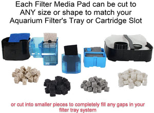 1 count Penn Plax Polyfiber Filter Media Pad