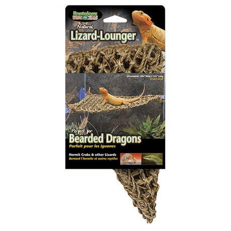 Reptology Natural Lizard Lounger Corner Triangle - PetMountain.com